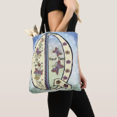 florales Monogramm Q Tasche (Von Nahem)