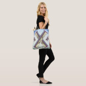 florales Monogramm X Tasche (Am Model)