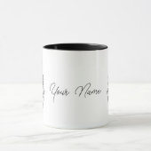 Florales Motiv: Zen Artwork - Tasse (Zentrum)