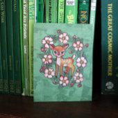 Florales Reh Postkarte