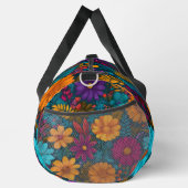 Florales Reise Muster Duffle Bag (Rechts)