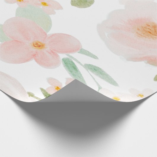 FLORALES SEAMLESS PATTER GESCHENKPAPIER (Ecke)