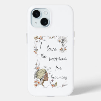 Florales Selbstliebe-Geschenk für Frauen Case-Mate iPhone Hülle