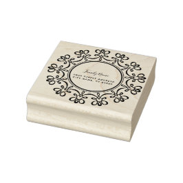 Florales Stempelkissen Gummistempel
