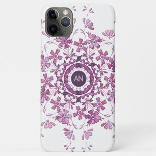 florales vintage lila Mandala Case-Mate iPhone Hülle