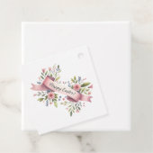 Florales Wasserfarben-Ostern  Geschenkanhänger (Beispiel)