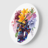 FLORALFUNKTION GROßE WANDUHR (Winkel)