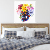 FLORALFUNKTION LEINWANDDRUCK (Insitu (Schlafzimmer))