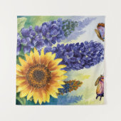 FLORALHARMONIE WANDTEPPICH (Vorderseite (Horizontal))