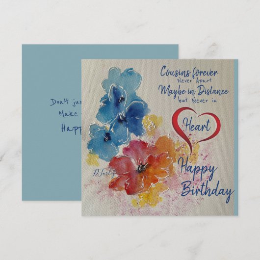 Floraliner Aquarelle (Vorne/Hinten)