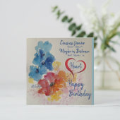 Floraliner Aquarelle (Stehend Vorderseite)