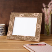 FLORALISCHES DESIGN GEÄTZTE RAHMEN (Links)