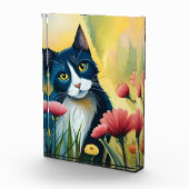 FLoralkatze Fotoblock (Rechts)
