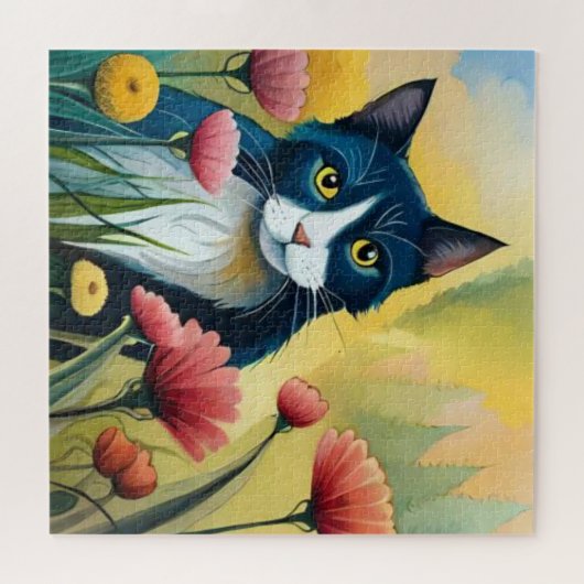 FLoralkatze Puzzle (Horizontal)