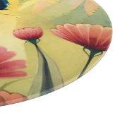 FLoralkatze Schneidebrett (Ecke)