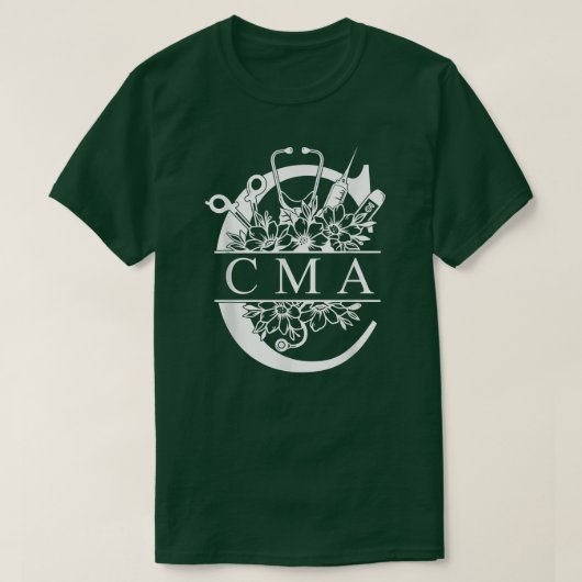 Florallahmen-KMA T-Shirt (Design vorne)