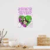 FLORALLE UND BUTTERFLY JEREMIAH 29:11 VERSE POSTER (Küche)