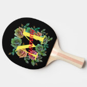 FLORALMOMMEN-KUSTOM-SCHREIBEN TISCHTENNIS SCHLÄGER (Seitenansicht)