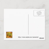 FLORALMONOGRAMM B POSTKARTE (Rückseite)