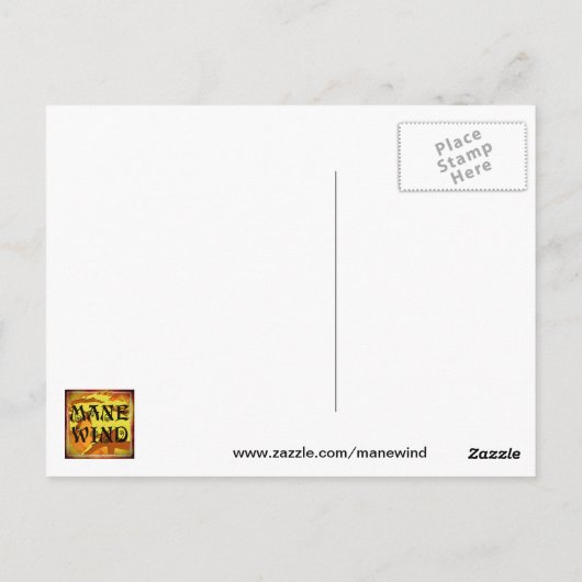 FLORALMONOGRAMM O POSTKARTE (Rückseite)