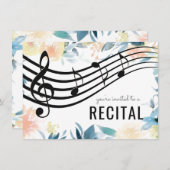 Floralmusik Einladung (Vorne/Hinten)