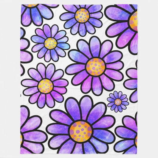 Floralness 60x80 Fleece Blanket (Vorderseite)