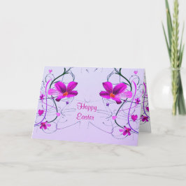 FloralOsterkarte Feiertagskarte