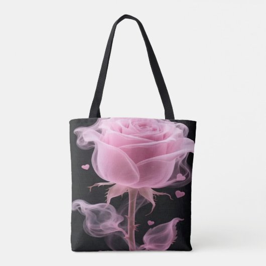 Floralprint Handtasche (Rückseite)