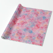 Florals Geschenkpapier (Ungerollt)