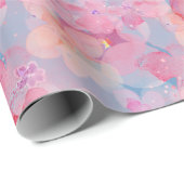 Florals Geschenkpapier (Rolleneckpunkt)