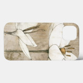 Florals Gezeichnet von Pencil Case-Mate iPhone Hülle (Rückseite (Horizontal))
