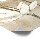 Florals Gezeichnet von Pencil Poster (Ecke)