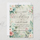 Florals II Einladung (Vorderseite)