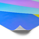 Florals in Pastel Poster (Ecke)