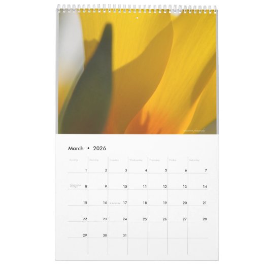 Florals Kalender (Mär 2026)