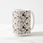 Florals Neutrals Magnolia Kaffeetasse (VorderseiteRechts)