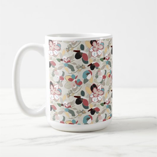 Florals Neutrals Magnolia Kaffeetasse (Links)