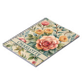 Florals-Notebook Notizblock (Linke Seite)