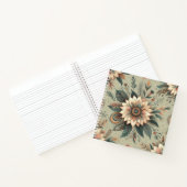 Florals on Sage Notizblock (Innenseite)