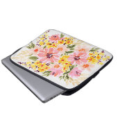 Florals - Spring Bouquet Laptop Sleeve Case (Vorne Knopf)