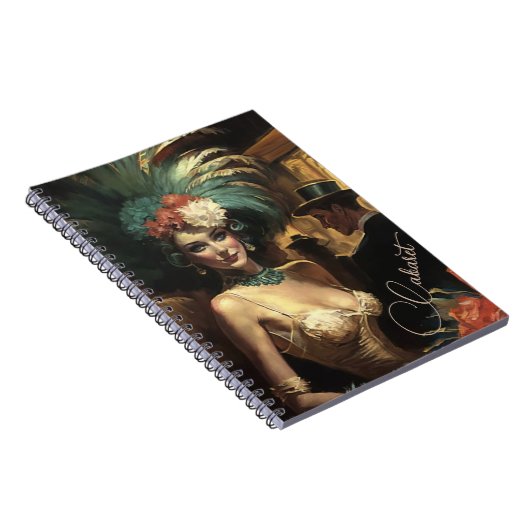 Florals und Feathers Notizblock (Rechte Seite)