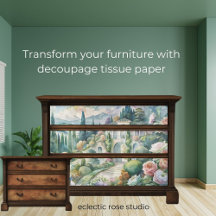 Florals und Villa Decoupage Tissue Paper