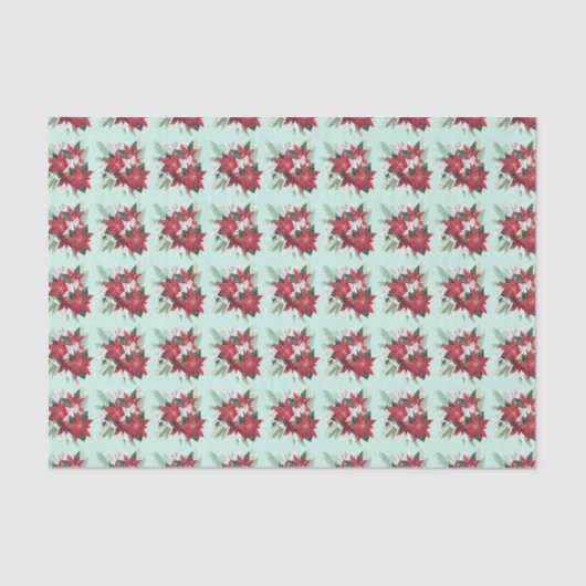 Florals zum Hochzeitsfeiern Seidenpapier (Vorderseite)