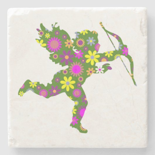 FLORALSCHNEID STEINUNTERSETZER (Vorderseite)