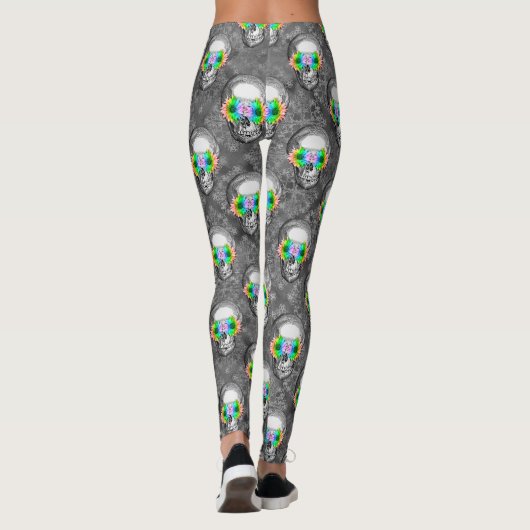 FLORALSKULL LEGGINGS (Rückseite)