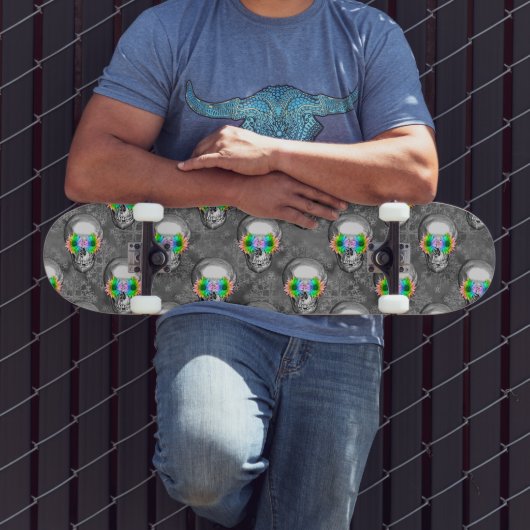 FLORALSKULL SKATEBOARD (Außenbereich 3)