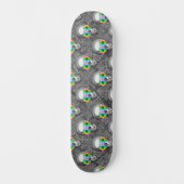 FLORALSKULL SKATEBOARD (Vorderseite)