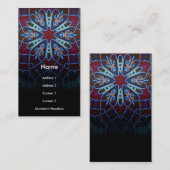 FloralStar Business Card Visitenkarte (Vorne/Hinten)