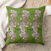 FloralThrowPillow CozyDecor BloomInStyle Elegan Kissen (Decke)