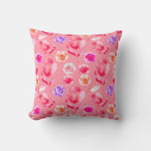 FLORALWASSERFARBROSE DURCH PILLOW KISSEN (Vorderseite)